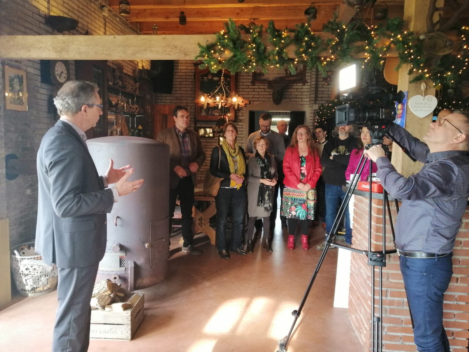 De warmtebuffer wordt in werking gesteld, februari 2019