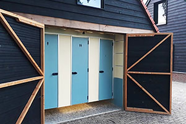 Tweede toiletblok